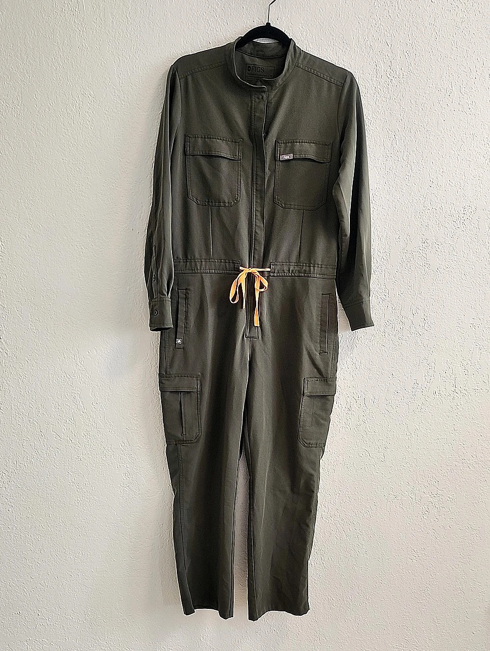 FIGS Rafaela Jogger ScrubJumpsuit Utility Jumpsuit Green Medium